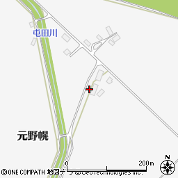 北海道江別市元野幌1219周辺の地図
