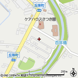 北海道札幌市東区丘珠町277-52周辺の地図