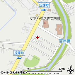 北海道札幌市東区丘珠町277-32周辺の地図