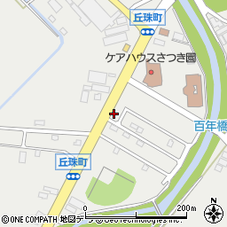 北海道札幌市東区丘珠町277-29周辺の地図