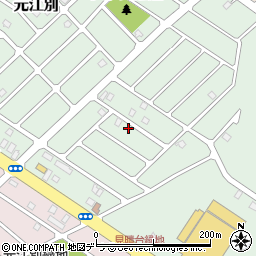 北海道江別市元江別878周辺の地図