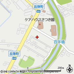 北海道札幌市東区丘珠町277-53周辺の地図