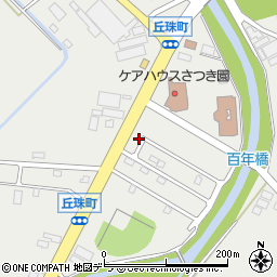 北海道札幌市東区丘珠町277-31周辺の地図