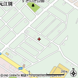 北海道江別市元江別879-8周辺の地図
