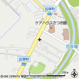 北海道札幌市東区丘珠町277-30周辺の地図