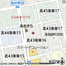 スギコ産業株式会社　札幌営業所周辺の地図
