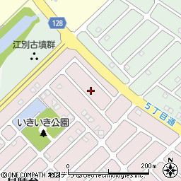 北海道江別市見晴台1周辺の地図