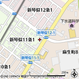 麻生シティハウス周辺の地図