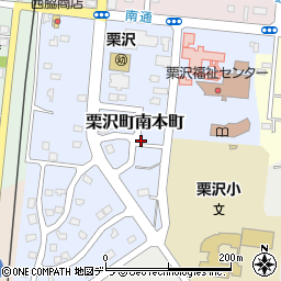 北海道岩見沢市栗沢町南本町周辺の地図