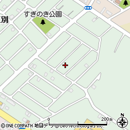 北海道江別市元江別820-29周辺の地図