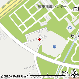 北海道札幌市東区丘珠町569-32周辺の地図