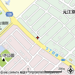 北海道江別市元江別860-149周辺の地図