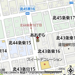 札幌北四十三条郵便局 ＡＴＭ周辺の地図