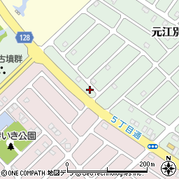 北海道江別市元江別860-148周辺の地図