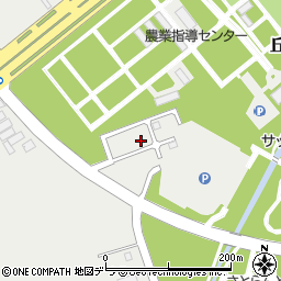 北海道札幌市東区丘珠町569-25周辺の地図