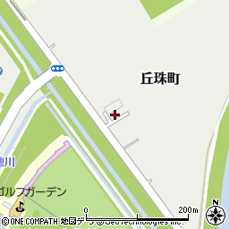 北海道札幌市東区丘珠町595周辺の地図