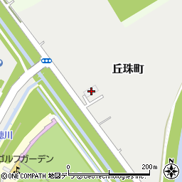 北海道札幌市東区丘珠町595-135周辺の地図