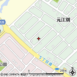 北海道江別市元江別860-74周辺の地図