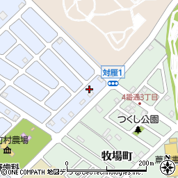 北海道江別市いずみ野39-15周辺の地図
