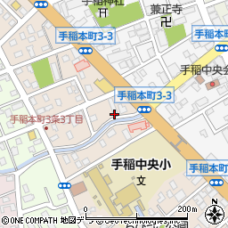 北海道札幌市手稲区手稲本町３条3丁目1周辺の地図
