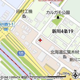 有限会社エーステック　札幌営業所周辺の地図