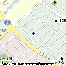 北海道江別市元江別860-53周辺の地図