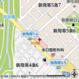札幌秀友会病院周辺の地図
