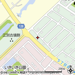 北海道江別市元江別860-141周辺の地図