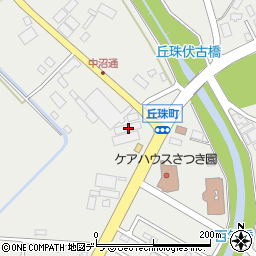 北海道札幌市東区丘珠町302周辺の地図