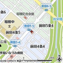 札幌市いなづみ児童会館周辺の地図