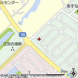 北海道江別市元江別860-17周辺の地図