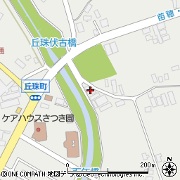 北海道札幌市東区丘珠町644周辺の地図