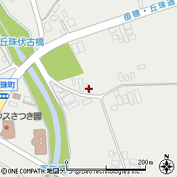 北海道札幌市東区丘珠町643-3周辺の地図