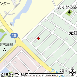 北海道江別市元江別860-21周辺の地図
