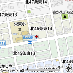 札幌市消防局東消防署栄出張所周辺の地図