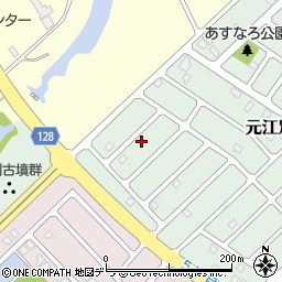 北海道江別市元江別860-22周辺の地図