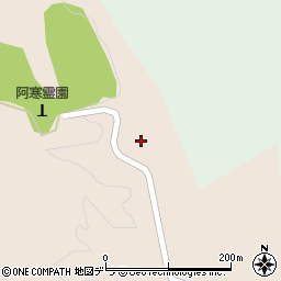 釧路市役所　阿寒町行政センター阿寒町斎場周辺の地図