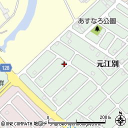 北海道江別市元江別860-27周辺の地図