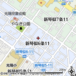 茶話本舗デイサービス６条新館周辺の地図