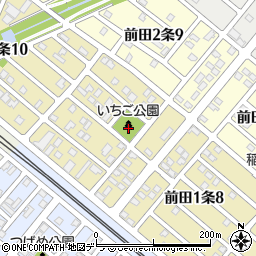 前田いちご公園周辺の地図