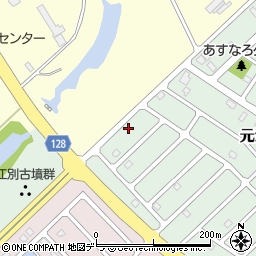 北海道江別市元江別860-5周辺の地図