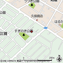 北海道江別市元江別834-9周辺の地図