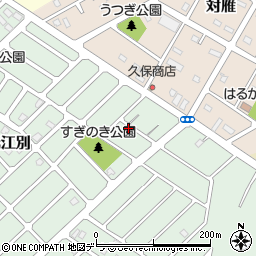 北海道江別市元江別833周辺の地図