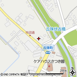 北海道札幌市東区丘珠町301-1周辺の地図