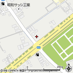 北海道札幌市東区丘珠町581-1周辺の地図