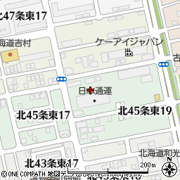 北海道札幌市東区北４５条東18丁目4周辺の地図