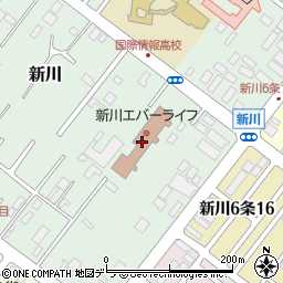 新川エバーライフホームヘルプサービス周辺の地図