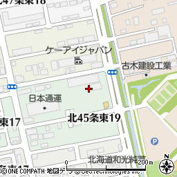 北海道札幌市東区北４５条東19丁目4周辺の地図