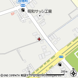 北海道札幌市東区丘珠町641-1周辺の地図