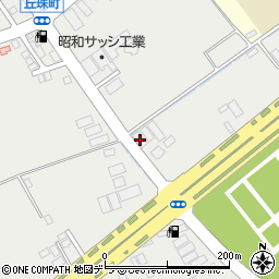 北海道札幌市東区丘珠町581-9周辺の地図